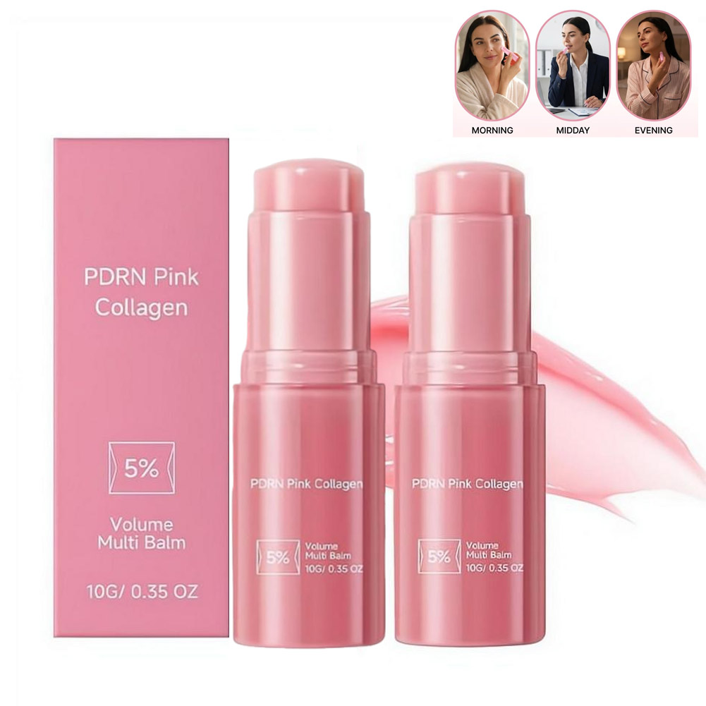 Skincare Glow Glowing - Balsamo Multiuso al Collagene per Labbra