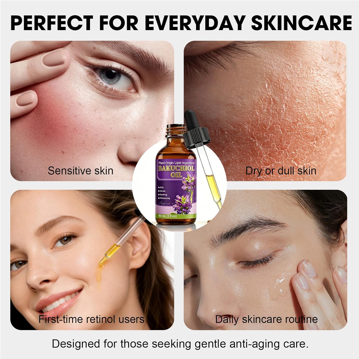 Olio Viso Anti-Età al Bakuchio - Bakuchiol Retinol Alternative recensione e prezzo